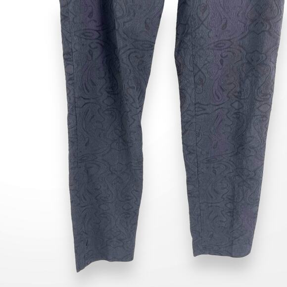 00s CACHE Vintage Black Geometric Print Pull On Pants - Picture 10 of 13